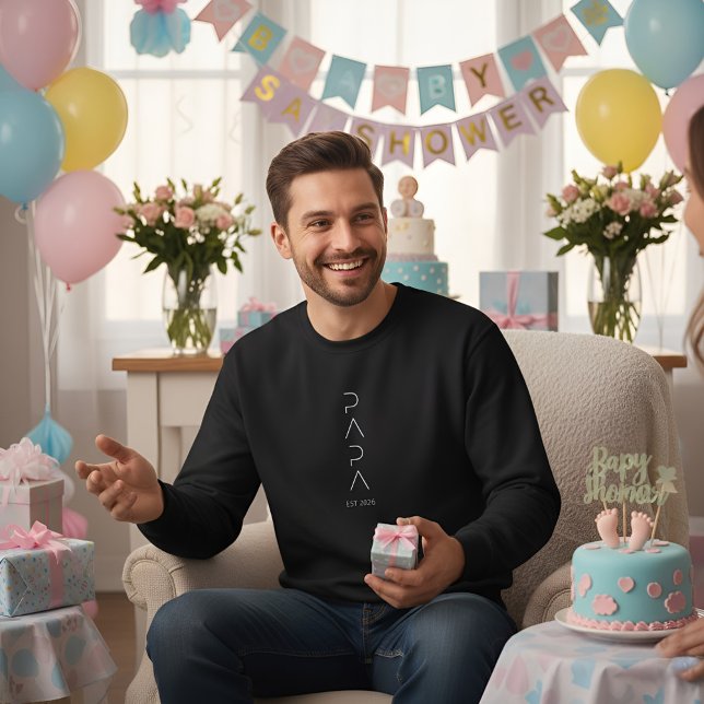 Minimalist Dad to Be Shirt | Modern New Father2026 (Creator Uploaded)