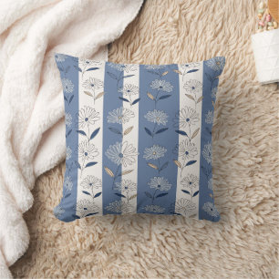 Minimalist Daisy Floral Pattern (1) Cushion