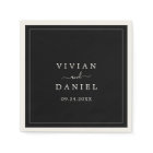 Minimalist | Dark Black Wedding
