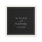 Minimalist | Dark Black Wedding