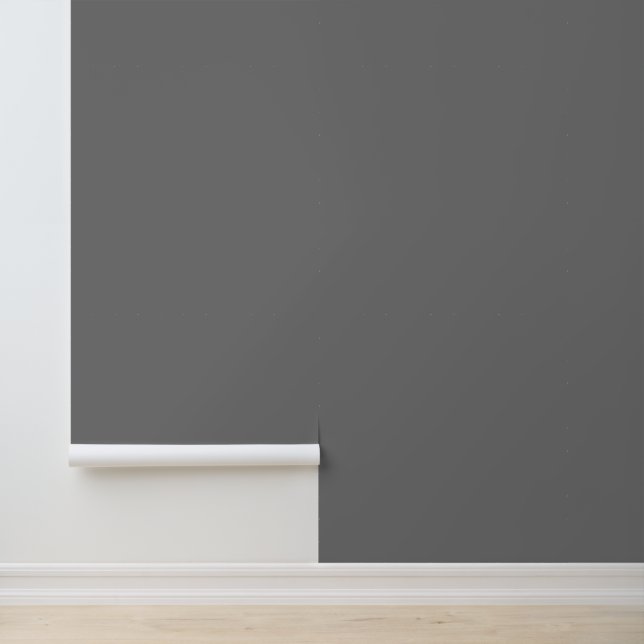 Minimalist dark grey solid plain modern elegant wallpaper (Application)