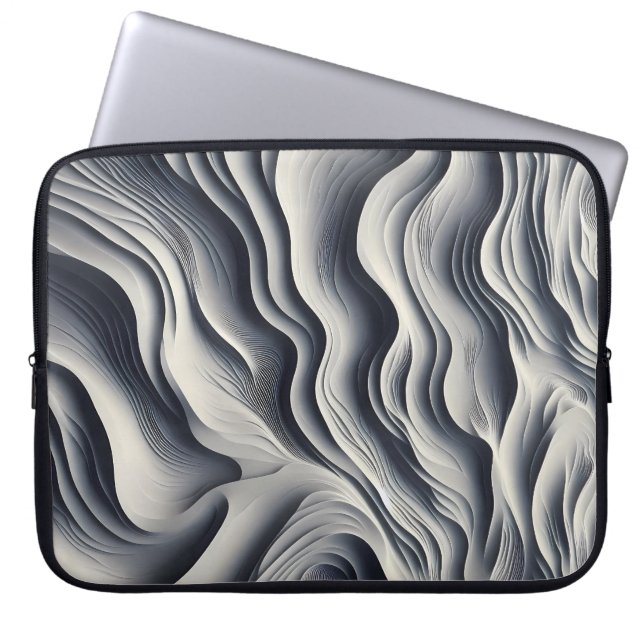 Minimalist Desert Laptop Sleeve (Front)