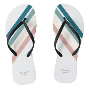 Minimalist design in pastel colours jandals
