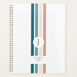 Minimalist design in pastel colours planner