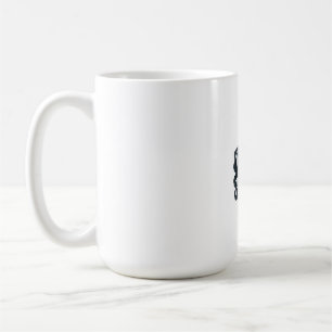 Minimalist Digital Graphic with White Cursive "Pro Coffee Mug