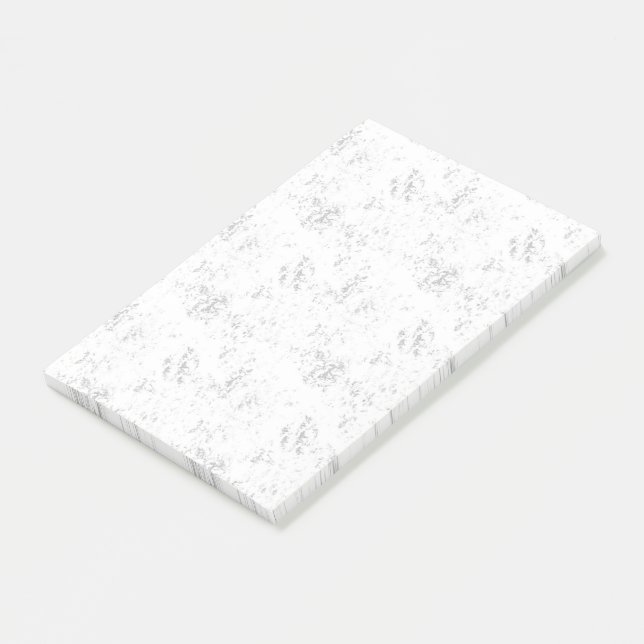 Minimalist Distressed Academic Texture Post-it Notes (Angled)