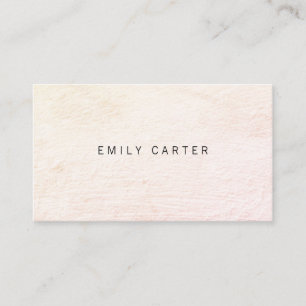 Minimalist Distressed Business Card