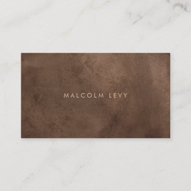 Minimalist Distressed Grunge Appointment Cards (Front)