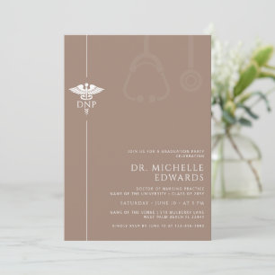 Minimalist DNP Doctor of Nursing Practice Graduate Invitation