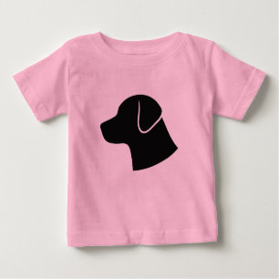 Minimalist Dog Head Silhouette Vector T-Shirt