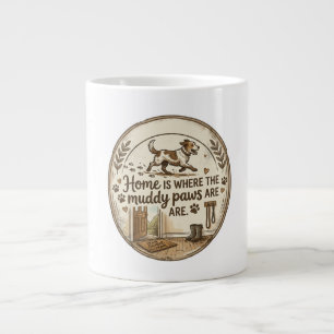Minimalist Dog Lover Mug 