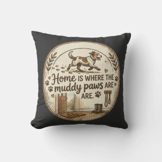 Minimalist Dog Lover pillow