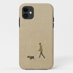 Minimalist Dog Walker Mobile Case