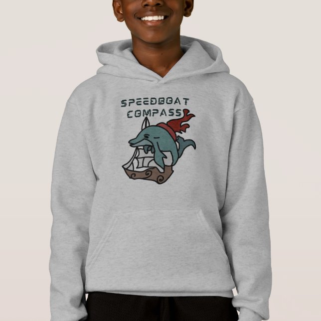 Minimalist Dolphin sailing fast and fun (Front)