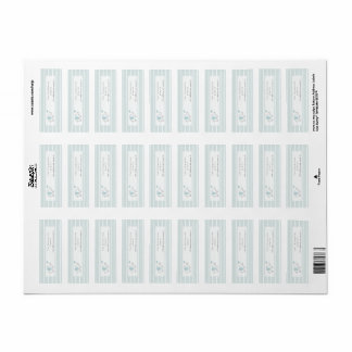 Minimalist Dusty Blue Oh Baby Elephant Baby Shower