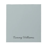 Minimalist Dusty Blue Professional Simple