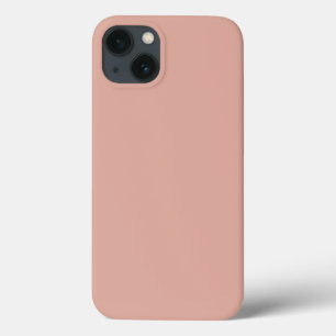 Minimalist Dusty Pink Plain Solid Colour iPhone 13 Case