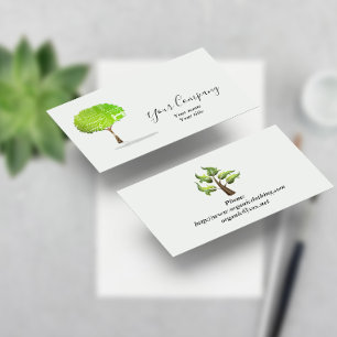 Minimalist Earth Business Card