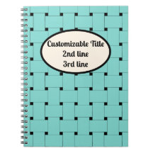 Minimalist Elegance: Woven Straps. Blue on Black