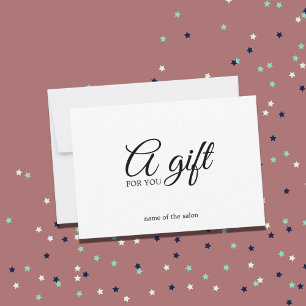 Minimalist Elegant Black White Beauty