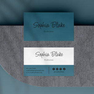 Minimalist Elegant Boho - Custom Professional  Business Card