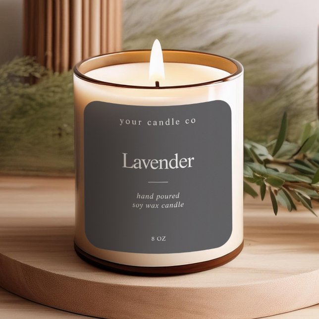 Minimalist Elegant Candle Label (Creator Uploaded)