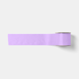 Minimalist Elegant Chic Mauve Purple Solid Colour Satin Ribbon