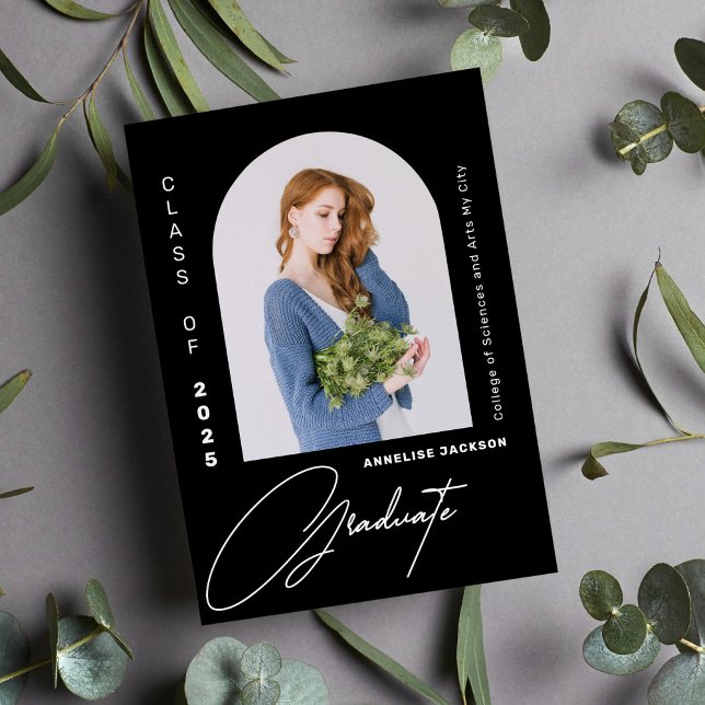 Minimalist elegant class of year photo graduation (Creator Uploaded)