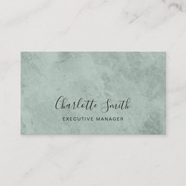 Minimalist Elegant Classical Professional Business Card (Front)