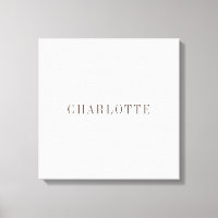 Minimalist Elegant Classical Professional Name