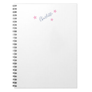 Minimalist Elegant Classical Professional Name Notebook