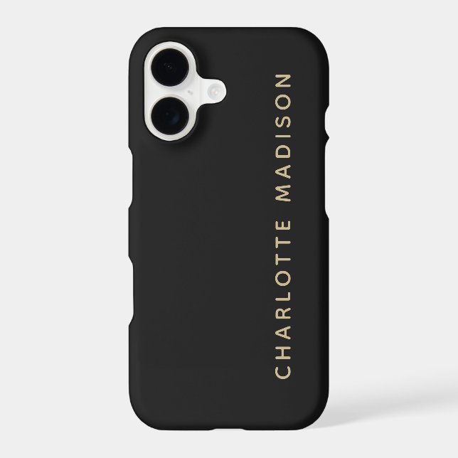 Minimalist Elegant Classical Professional Own Name (Back)
