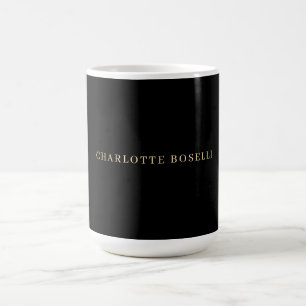 Minimalist Elegant Classical Professional Simple Coffee Mug