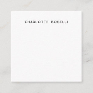 Minimalist Elegant Classical Professional Simple Enclosure Card