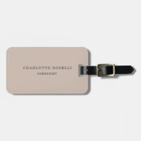 Minimalist Elegant Classical Professional Simple