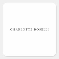 Minimalist Elegant Classical Professional Simple
