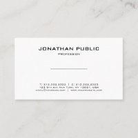 Minimalist Elegant Design Modern Professional
