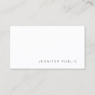 Minimalist Elegant Design Professional Template Business Card