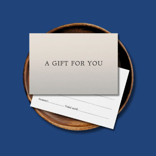 Minimalist Elegant Faux Silver White Beauty Salon