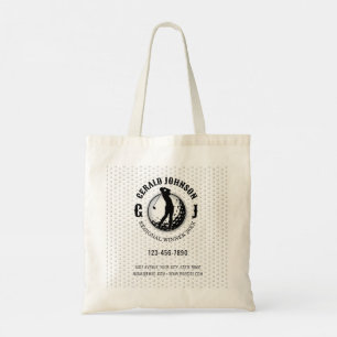 Minimalist Elegant Golf Design Tote Bag