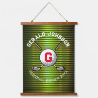 Minimalist Elegant Golf Monogram Design