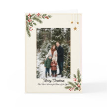 Minimalist Elegant Merry Christmas Card