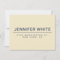 Minimalist Elegant Modern Plain