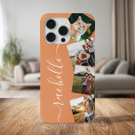 Minimalist Elegant Personalised Photo Collage iPhone 15 Pro Max Case<br><div class="desc">Minimalist Elegant Personalised Photo Collage iPhone Case</div>