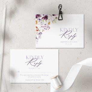 Minimalist Elegant RSVP Card