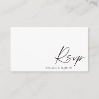 Minimalist Elegant RSVP QR Code
