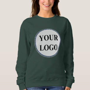 Minimalist Elegant Simple ADD YOUR LOGO HERE Hoodi Sweatshirt