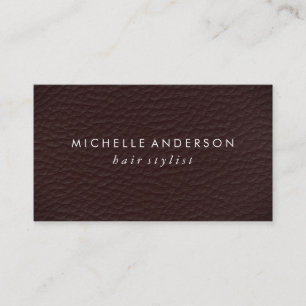 Minimalist Elegant Texture Business Card