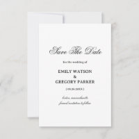 Minimalist Elegant Wedding Design