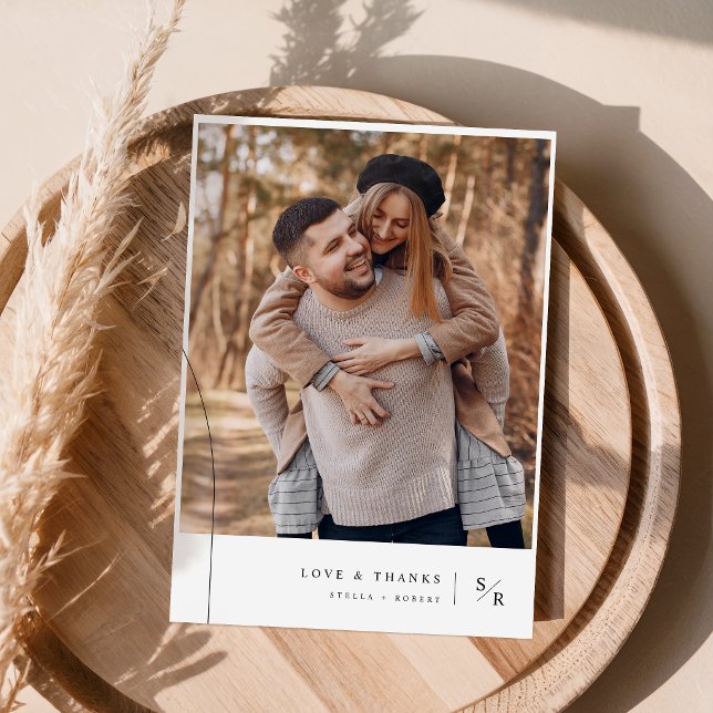 Minimalist Elegant Wedding Photo Invitation (Creator Uploaded)